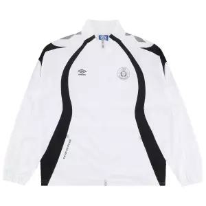 엄브로 PTR 우븐 워밍업 스탠넥 바람막이 자켓 UR121SJK39WHT
