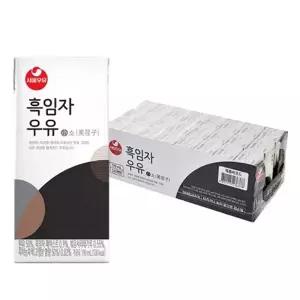 서울우유 흑임자우유 190mlx24개