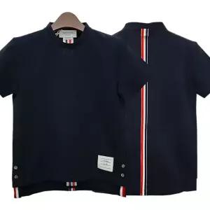 26SS 클래식 백로고 삼선 반팔티 네이비 (FJS013A 00050 415) [당일]