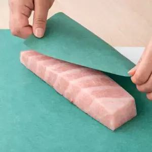 [포텐시아]일제 산젠 그린페이퍼 /그린파치 회 사시미 숙성지 해동지 선도유지 100매