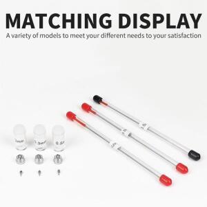 3PCS 세트 노즐 액세 부품 스프레이 바늘 페인트 브러시 분무기 도구 에어 교체 5MM