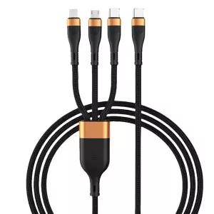 [바라보고]초고속 스마트폰 휴대폰 3in1 100W C타입 충전 케이블