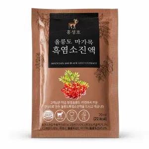 홍성호 울릉도 마가목 흑염소진액 70ml X 30포