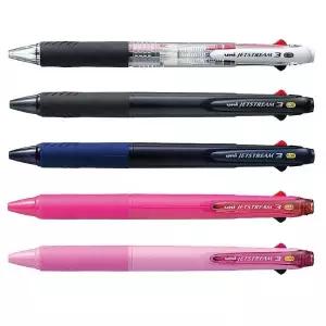 (UNI) 제트스트림 3색 0.38mm (옵션) SXE3-400-38 JETSTREAM 볼펜