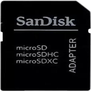 MicroSD에서 SD 메모리 카드 어댑터 블랙