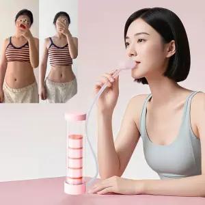 구 공기 흉곽 호흡 트레이너 기구 호흡기 폐활량 뱃살운동 폐호흡 측정기