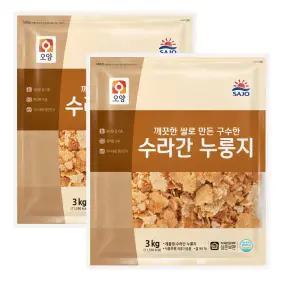 사조 오양 수라간 누룽지 3kg x 2개