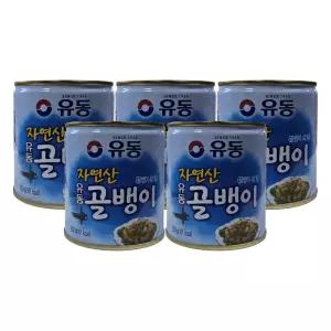 유동 자연산 골뱅이 230g 5개