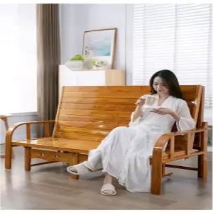 접이식 대나무 소파베드 간이침대