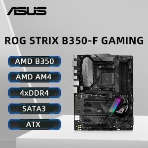 ASUS STRIX B350-F 게이밍 마더보드 지원 Ryzen 5 5500 5600G R7 5700X 5800X3D R9 5900 5950X CPU DDR4 32