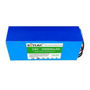 2026년 신형 리튬 배터리 6s3p 24V 20Ah 18650 25.2v 20000mAh 이온 충전기 포함