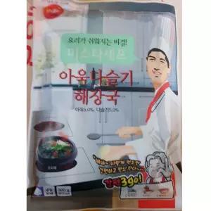 장가 아욱다슬기해장국(태종 500g)X5 추어탕용 숙취해소국용 국밥집 해장탕 회식후식용 뷔페식당 한식집 국물요리 포장용 행사용