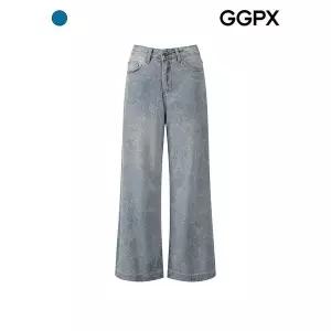 [GGPX]유니크 패턴 워싱 데님 팬츠 (GQ6PT004F)