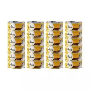 데이스포 필라인 고양이 수프 간식캔 통조림 치킨치즈 80g x 24캔