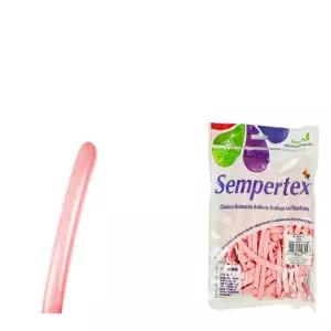 셈퍼텍스 파스텔 핑크 요술풍선 50P 260 튤립풍선 파티풍선 풍선아트