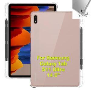 삼성 갤럭시 탭 S11 울트라 S7 S8 S9 + S10 라이트 FE 플러스 2025 A11 A9 A8 A7 S6 커버용 펜 슬롯이 있는