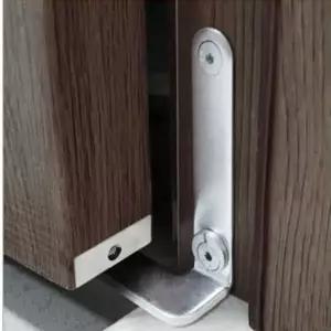 목재문 GM76SU64 연결 부품 히든힌지 현관수리 히든경첩 매입경첩 플로어힌지