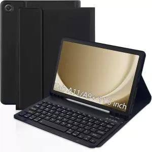 삼성 갤럭시 탭 A9 Plus용 키보드 케이스 SM-X210/X215 /A11 11.0 태블릿 2023/A11 2025 5G용 충전식
