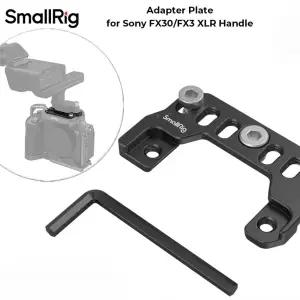 소니 FX30 FX3 XLR 핸들용 어댑터 플레이트 소니 A7 IV 및 A7S III MD4019용 케이지용 SmallRig 3241 3667