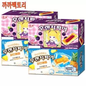 후렌치파이 블랙커런트(15입)192gx2개+파인애플(15입)192gx2개