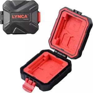 LYNCA 메모리 카드 케이스 홀더 하드 프로텍터 전문 방수 충격 방지 카메라 보관함 3개용 SD 2개 TF/Micro
