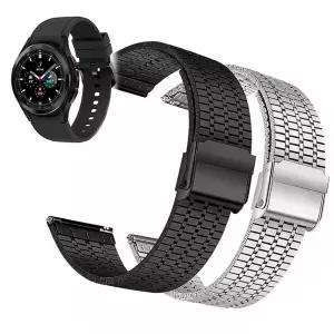 SM-R880 갤럭시워치4 클래식 42mm 메탈 메쉬 스트랩 더블폴딩버클
