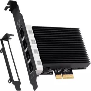 인텔 I226 칩이 탑재된 2.5G PCIe 이더넷 카드 Windows 10/11 Server 2019/2022용 X4 X8 X16 NIC에