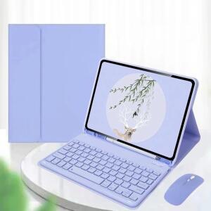 갤럭시 탭 S10 라이트 10.9인치 SM-X400 키보드 케이스, 펜슬 슬롯 스탠드, 충전식 포함
