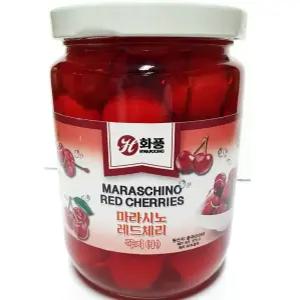 학교 꼭지 적 체리 화풍 400g 석류 생체리 체리통조림 하니A2