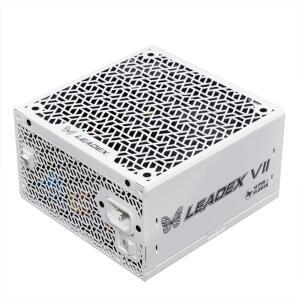 슈퍼 플라워 리드 VII XP 1200W 80+ 플래티넘 사이베네틱스 풀 모듈러 ATX 3.1 및 PCIE 5.1 W /12VHPWR(2X8핀-16핀 네이티브 케이블) FDB 팬 SF-1200F14XP 화이트