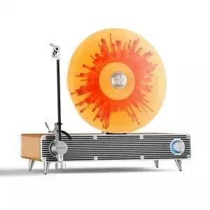 VS-01 Bluetooth Vertical Turntable 수직형 턴테이블 CoolGeek LP 플레이어 30W 서브우퍼 AT-3600L