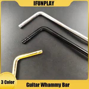 직접 삽입 일렉트릭 기타 트레몰로 암 Whammy Bar 삽입 부품 직경 5mm6mm 블랙 골드 크롬