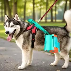 [하프클럽/]반려견 배변봉투 LED 디스펜서 고양이 산책 똥봉투 케이스