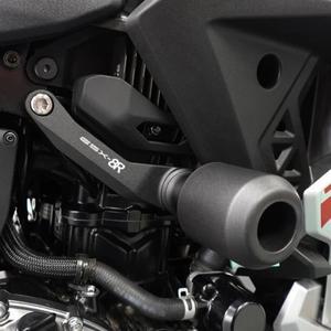 GSX-8R 용 꾸준한 오토바이 바디 엔진 크래시 패드 프레임 슬라이더 크래시 프로텍터 엔진 크래시 패드