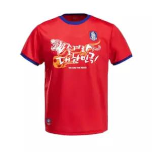 월드컵 축구 응원 가족 단체 남녀 반팔 티셔츠