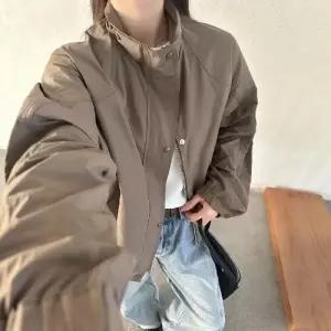 여사친 캐주얼 진자 가디건 카디건 순정 차이나 톱 스트링 OP1