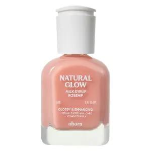 오호라 내추럴 글로우 밀크시럽 네일 강화제 로즈힙 15ml 1개