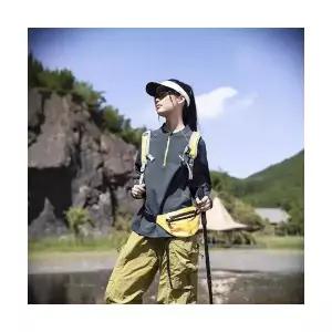 룽나루 남성 맨투맨 가을 반집업 라운드넥 커플 야상 속건성 HO3