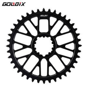 GOLDIX 초경량  설치 체인링 좁은 MTB/도로 자전거 크랭크셋용 단일 속도 0mm 오프셋