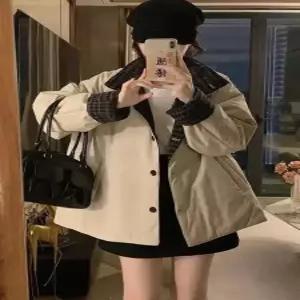 앤트맨 여사친 입은 입고 캐주얼솜저고리를 패딩 겹쳐 솜을 칼라 양면에 . 따뜻하고 차이나 OPH1