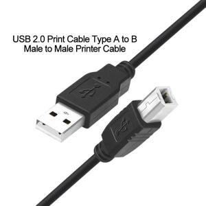 고품질 USB 20 인쇄 케이블 CANON호환 EPSON호환 HP호환 라벨 프린터 DAC rinter 용 유형 A-B 수-수