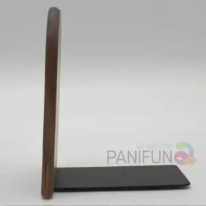 월넛 원목북엔드 라운드형 책상꽂이 정리대 정장 칸막이책칸막이 책장 장수납함 장정함 정함 보관함 독서용
