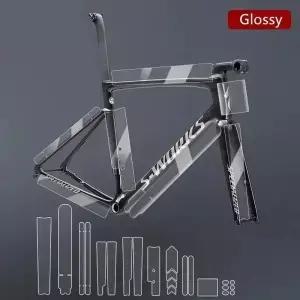 T 로드 바이크 프레임 보호대 긁힘 방지 MTB 자전거 스티커 범용 필름