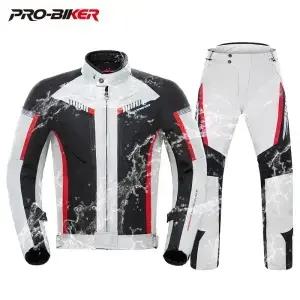 HEROBIKER 방수 오토바이 자켓 남자 레이싱 EVA 보호 기능이있는 웨어러블 바지 모토 의류