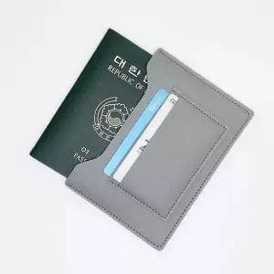 [룽스_66]가죽 여권케이스 데일리 카드지갑 LM-0468