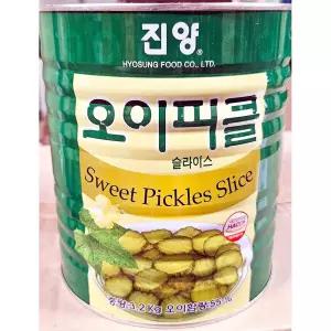 오이피클 (슬 진양 3K)절임 통조림 업소용