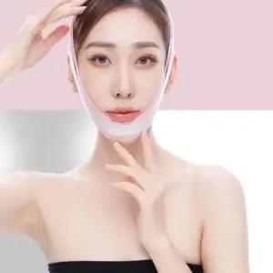 이중턱없애기 입벌림방지 얼굴처짐방지 이중턱 수면 스트랩 밴드