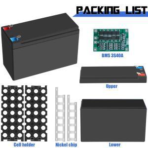 18650 배터리 팩 케이스 DIY 37 12V 리튬 보관함 홀더 포함 3S 40A BMS 용접 니켈