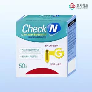 일동제약 G400 체크엔 혈당측정검사지 50매입 자가혈당측정