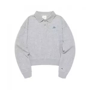 [LEE] 우먼 유니온 피케 카라 맨투맨 그레이 LE2503CR61GR 980685
